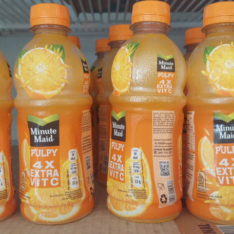 Pulpy Jeruk Botol 300ml